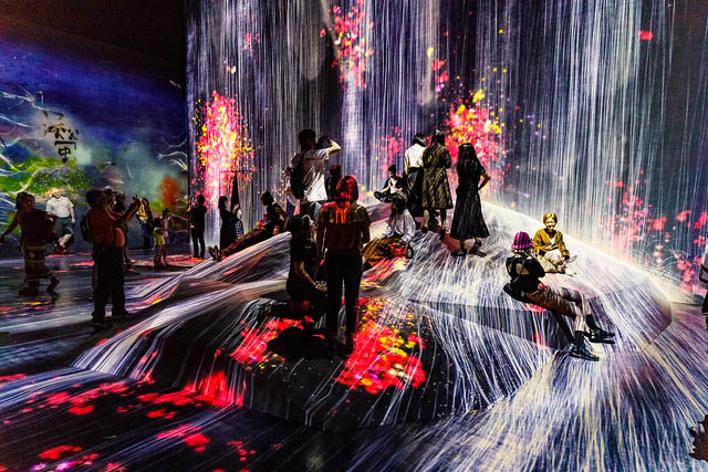 พิพิธภัณฑ์สุดฮิป Mori Building Digital Art Museum  โตเกียว