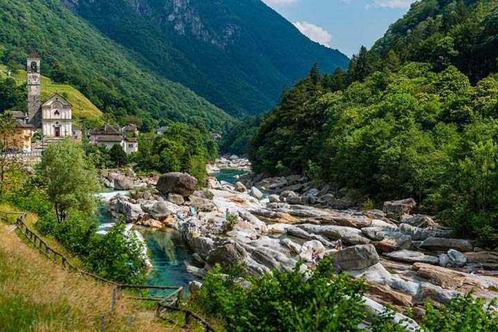 “Verzasca Valley” Unseen in Switzerland