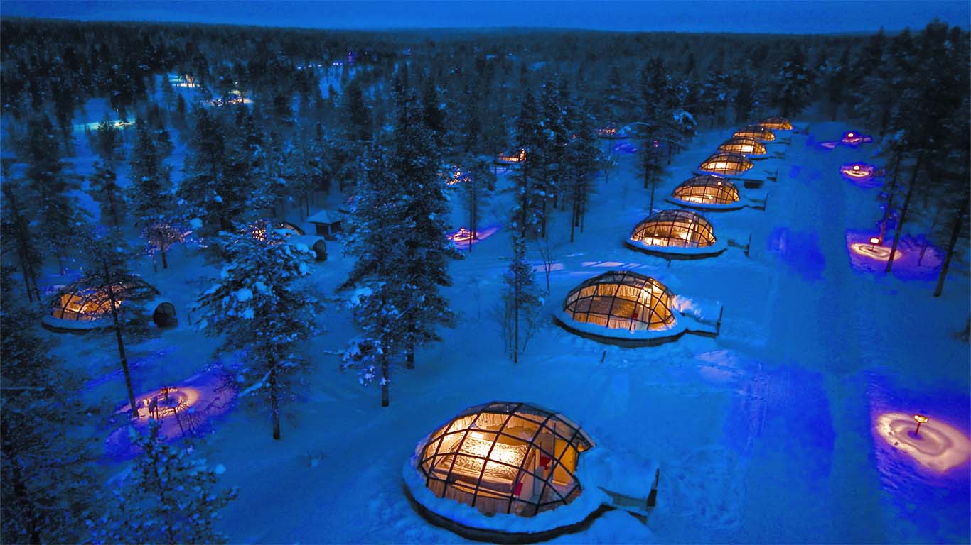 Kakslauttanen Arctic Resort @ FINLAND