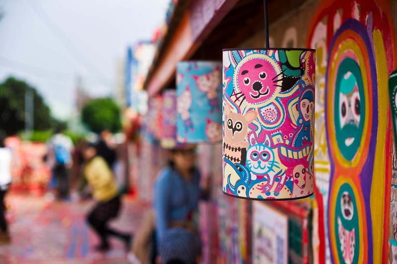 หมู่บ้านสายรุ้ง Rainbow Village กับการตกแต่งที่ไม่เหมือนใคร!